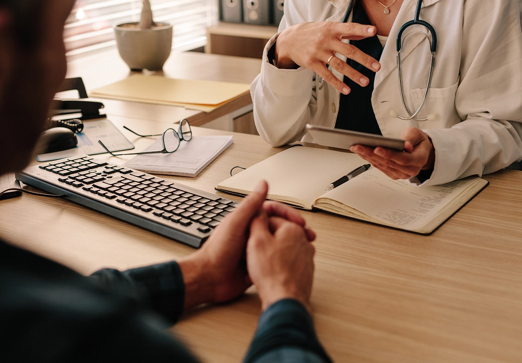 Doctor consultation with patient