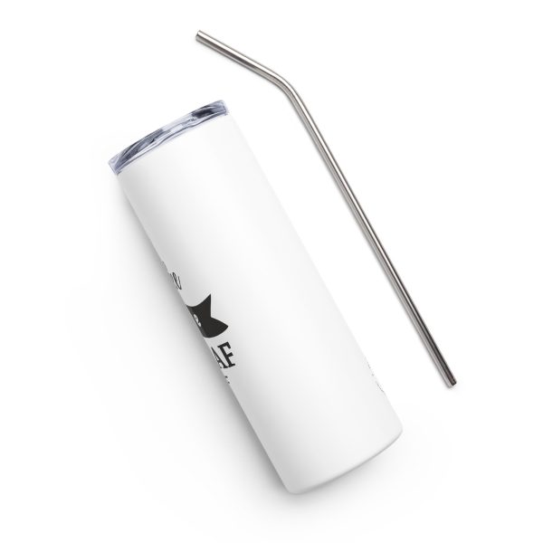 Decaf Banner Stainless steel tumbler