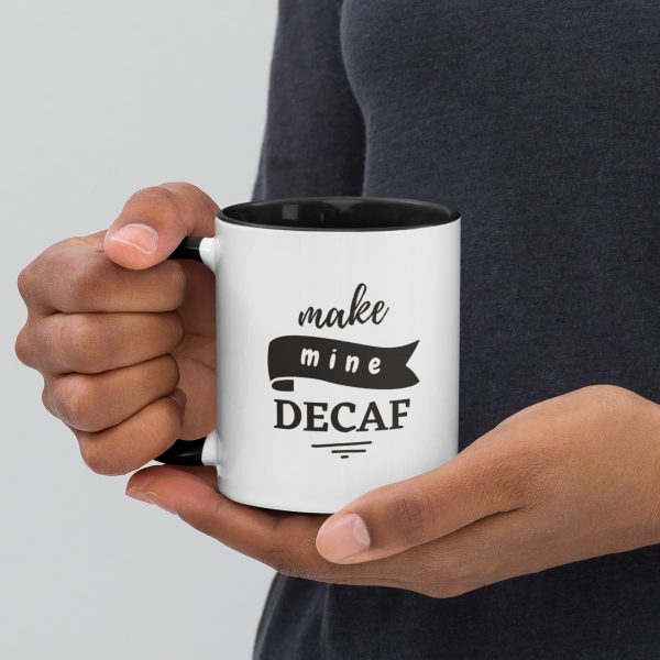 Decaf Banner Mug (Black)