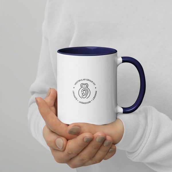 Decaf Bean Mug (Navy Blue)