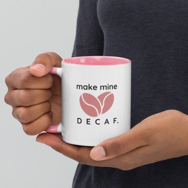 Decaf Bean Mug (Pink)