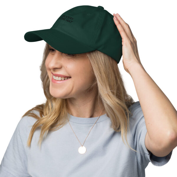 Grocery Store Hat (Black Embroidery)