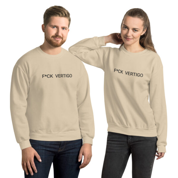 F*CK Vertigo Sweater (Black Embroidery)