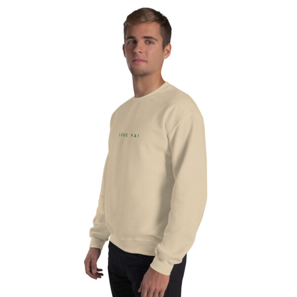 Love Ya! Sweater (Green Embroidery)